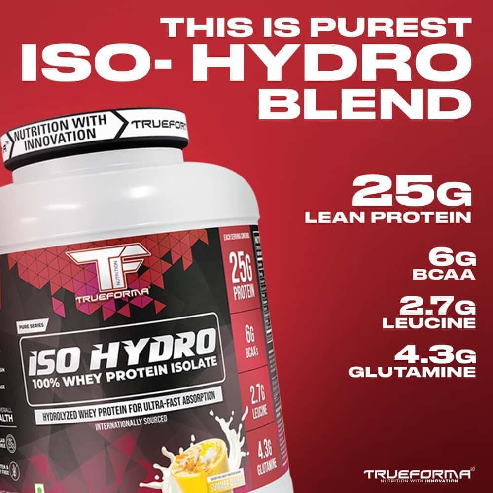 Trueforma® ISO Hydro – Advanced Hydrolyzed & Isolate Whey Protein