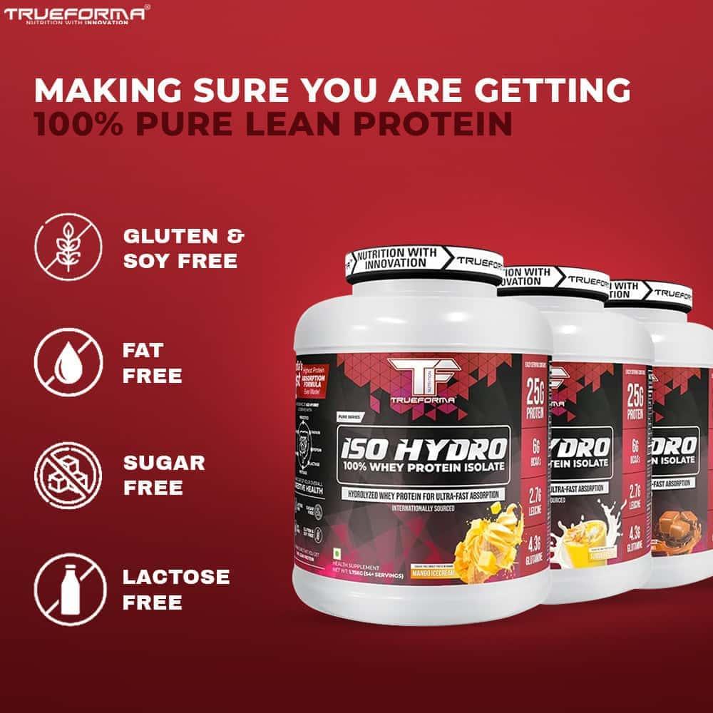 Trueforma® ISO Hydro – Advanced Hydrolyzed & Isolate Whey Protein