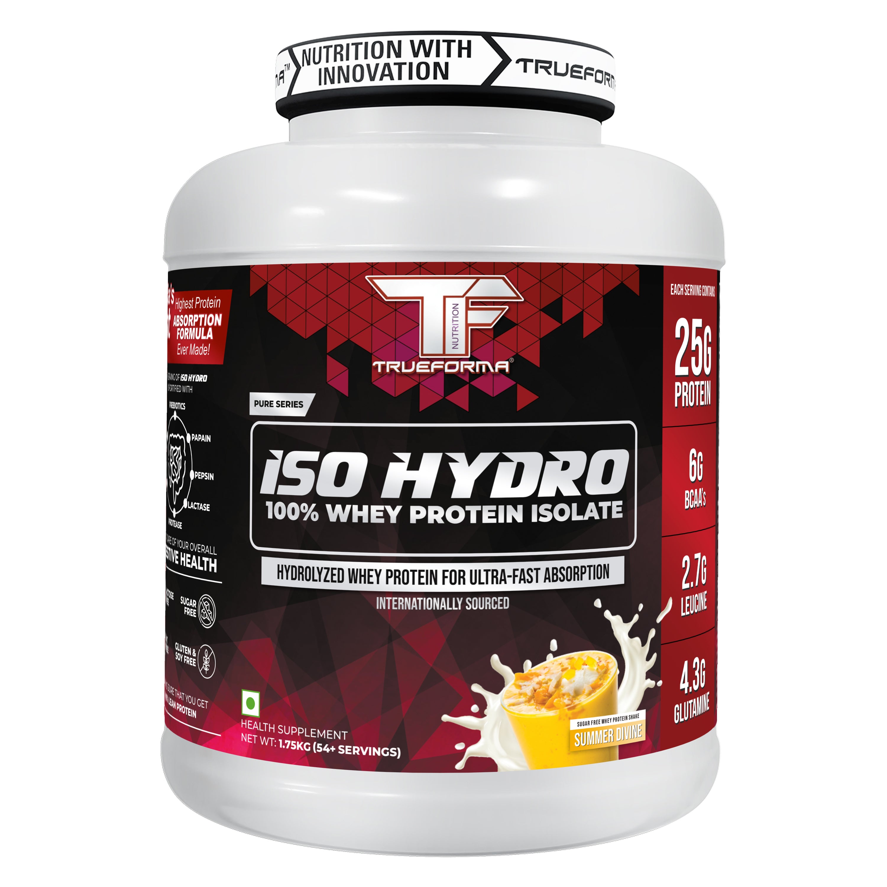 Trueforma® ISO Hydro - 100% Whey Protein Isolate