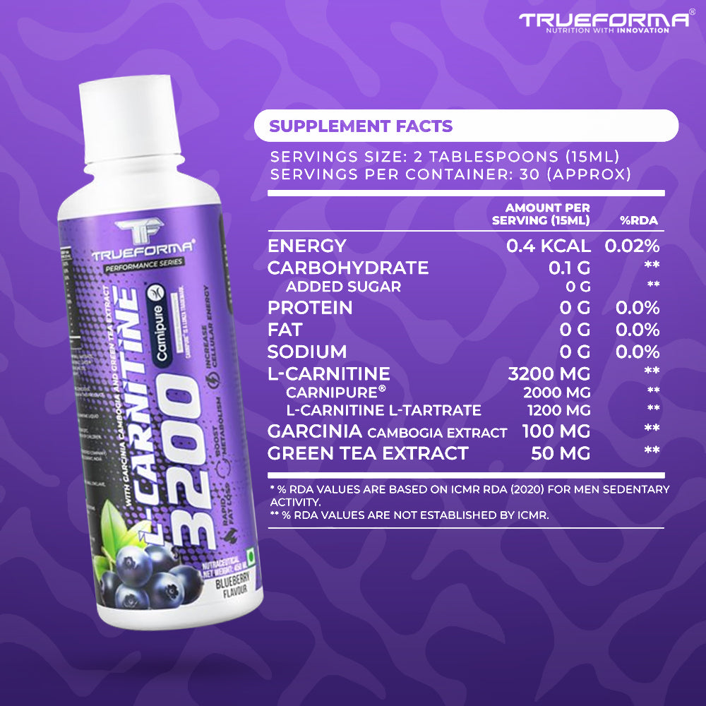 Trueforma® L-Carnitine 3200 with Carnipure®