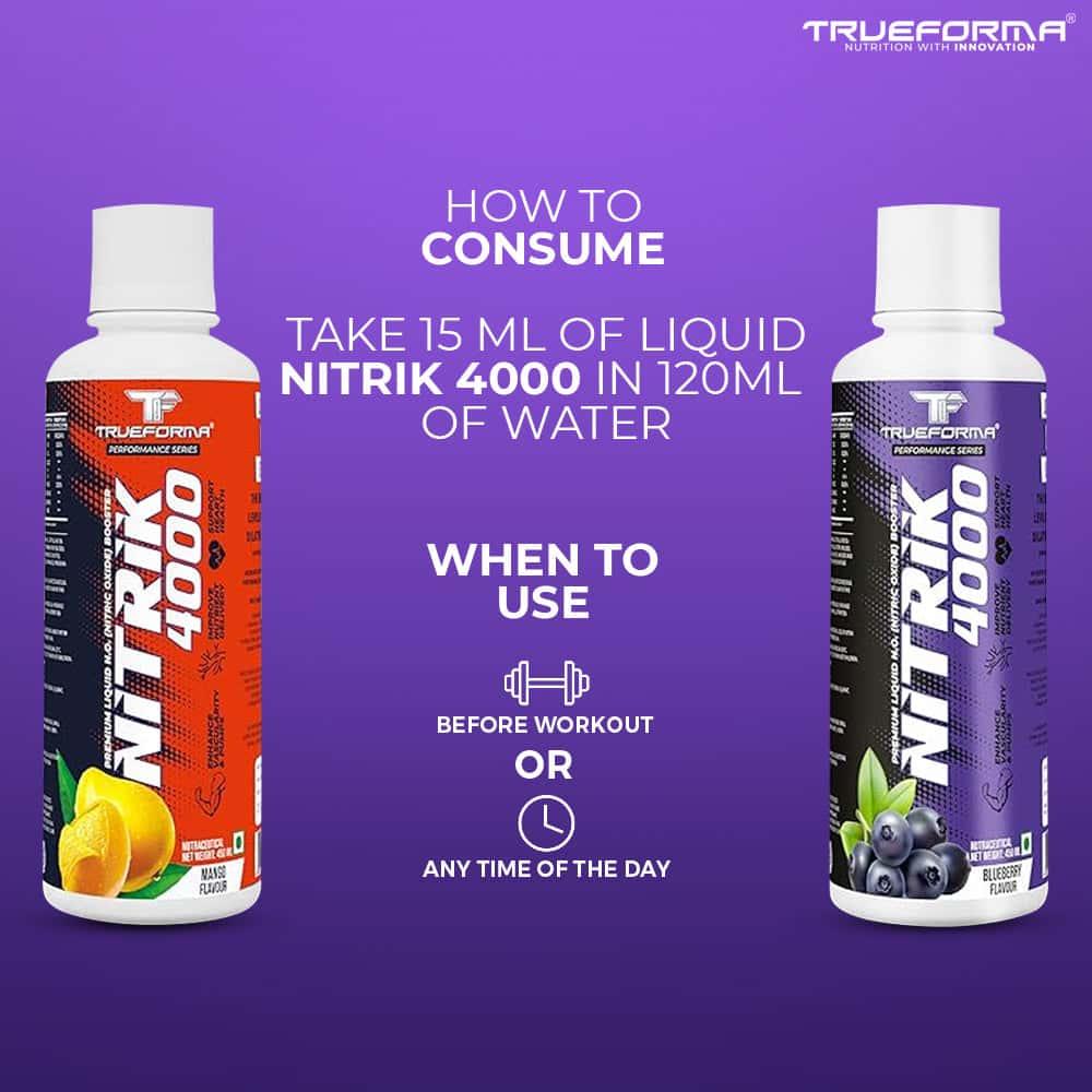 Trueforma® Nitrik 4000 – Vascular Function & Circulation Support Formula | 30 Servings
