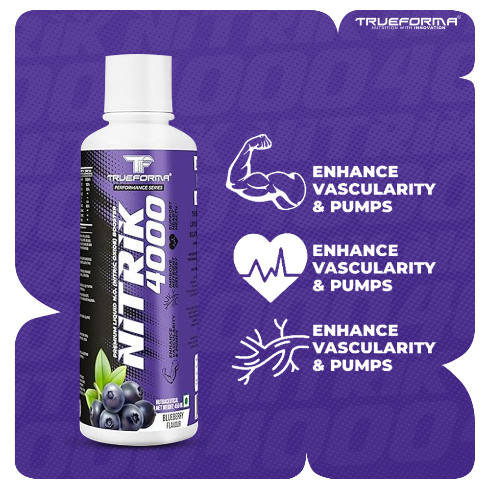 Trueforma® Nitrik 4000 – Nitric Oxide & Circulation Support | 30 Servings
