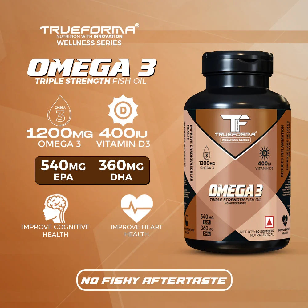 Trueforma® Wellness Combo – Omega 3, Magnesium & Advance Multi + Test