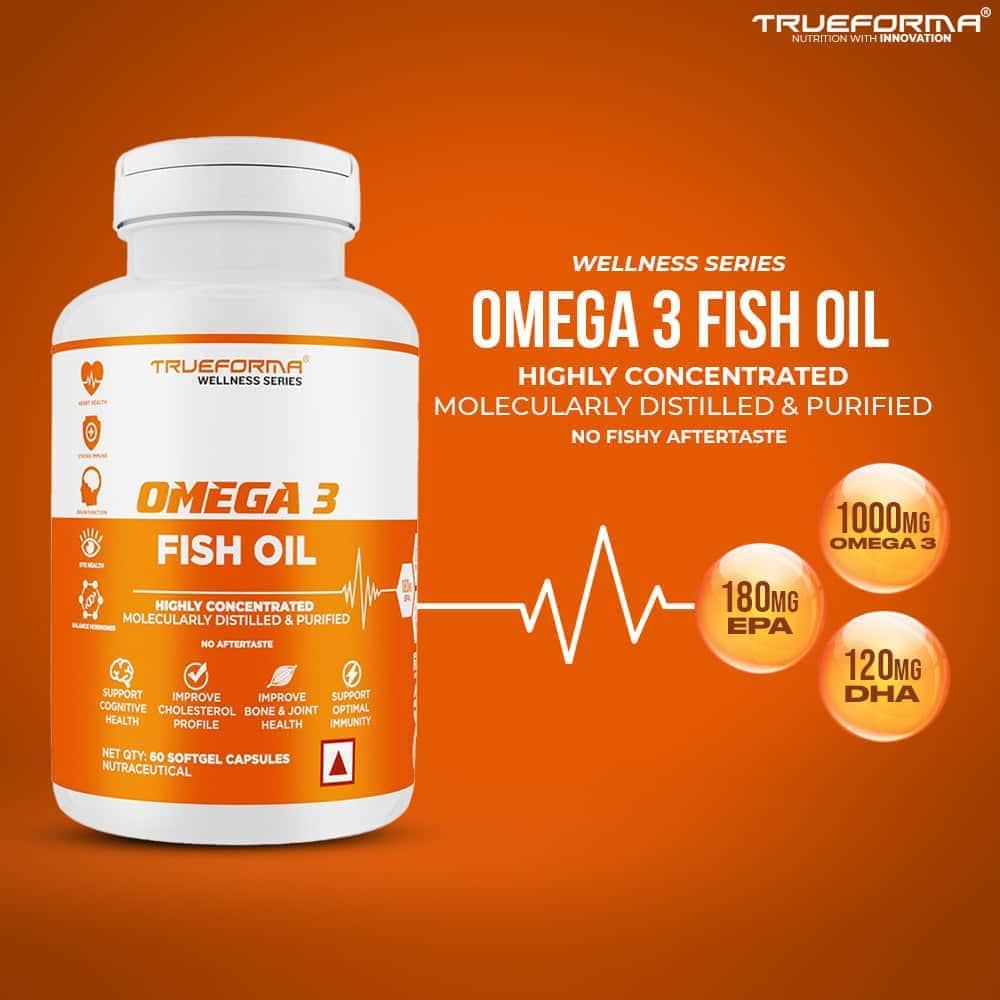 Trueforma® Omega-3 Fish Oil – Premium Source of EPA & DHA