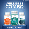 Trueforma® Monthly Wellness Combo – True Vita, Omega 3 & ZMA (30 Tabs)
