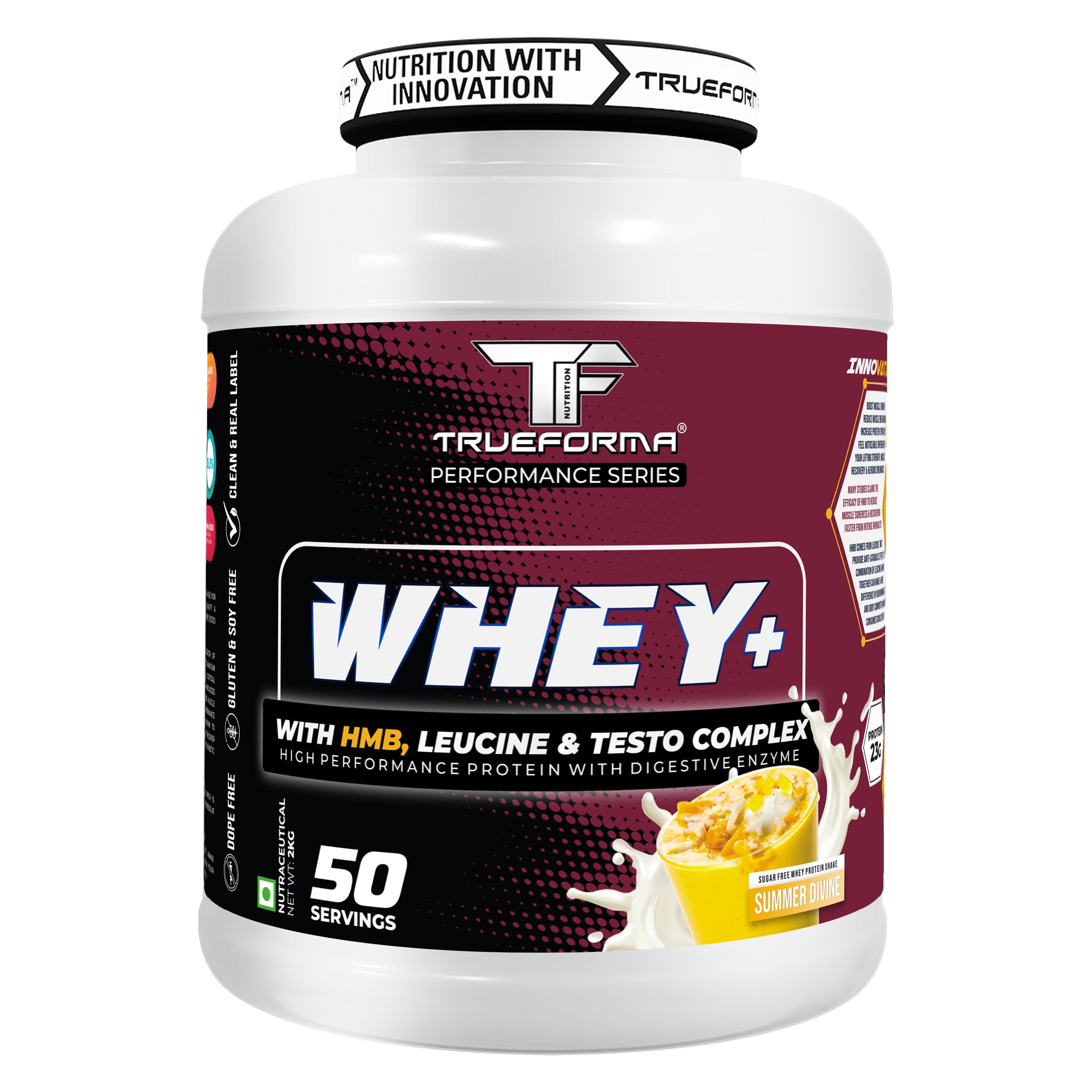 Trueforma® Performance Whey+ With Natural Testo Complex